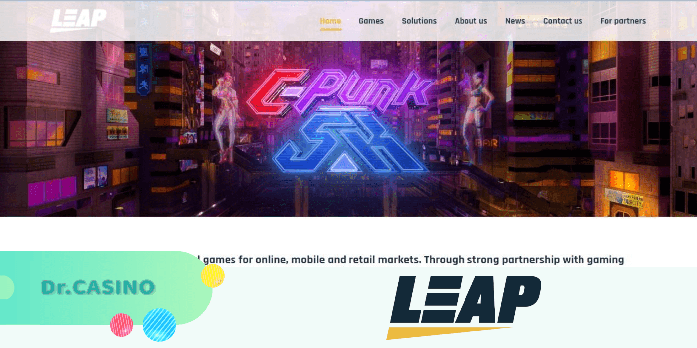 Dr. CasinoがLeap Gamingを紹介する