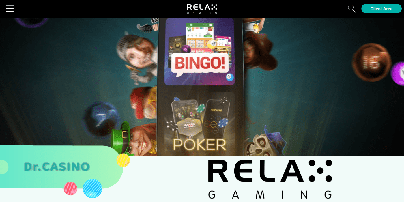Dr. CasinoがRelax Gamingを紹介する
