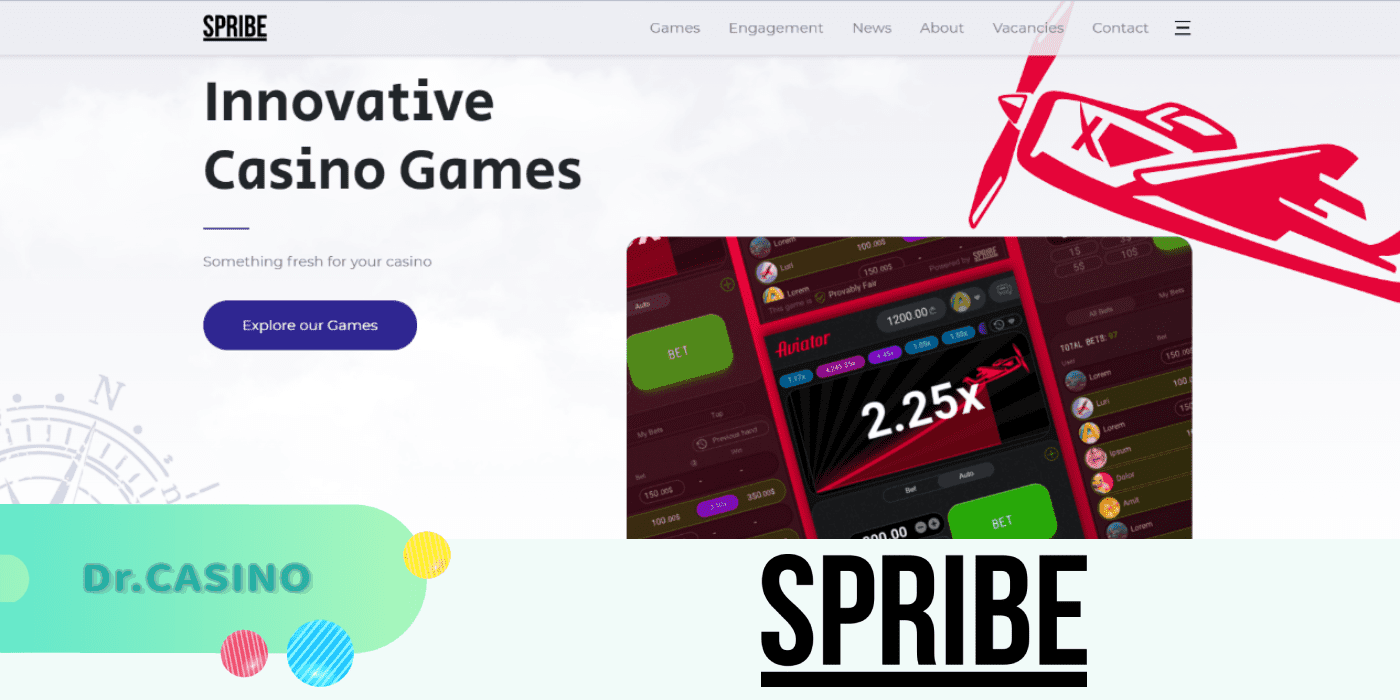 Dr. CasinoがSpribeを紹介する