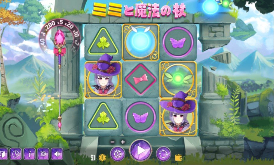 GOLDEN HERO（ゴールデン・ヒーロー）の話題の最新スロット「ミミと魔法の杖」を紹介！