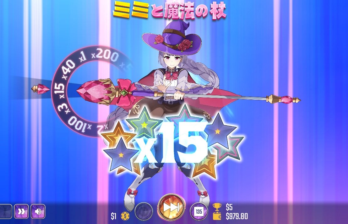 GOLDEN HERO（ゴールデン・ヒーロー）の話題の最新スロット「ミミと魔法の杖」を紹介！