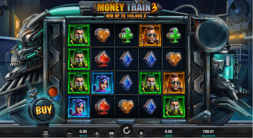 スロット『Money Train 3』を紹介